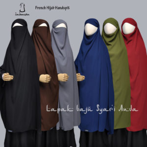 French Hijab Handsplit